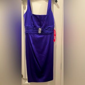 Calvin Klein purple cocktail dress New with Tags